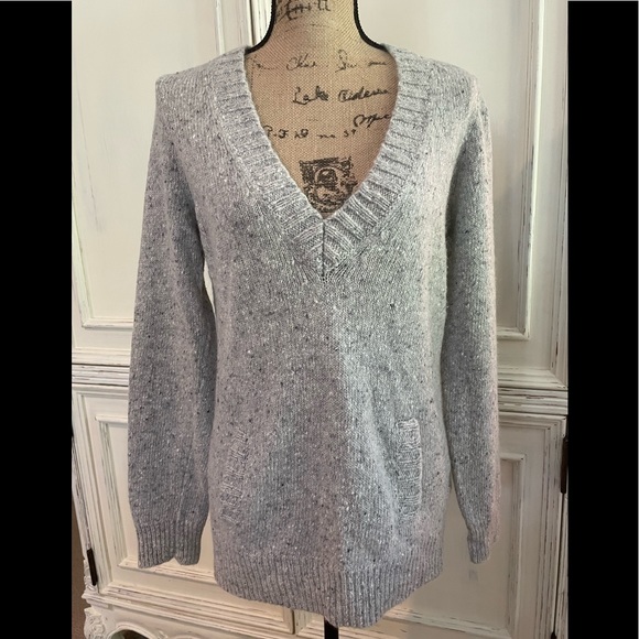 J. Crew Sweaters - J Crew Mohair V Neck Sweater